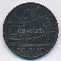 Brit-India / Kelet-Indiai Társaság 1803. 20c Cu T:2- British India / East India Company 1803. 20 Cash Cu C:VF Krause KM#321