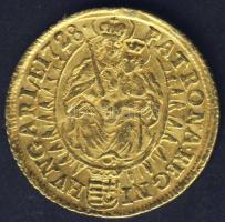 1728KB Dukát Au 3,4 g III. Károly T:2-