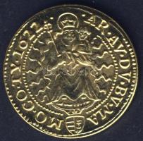 II. Ferdinánd 1619-1637.(1622) Aranyforint Au 5g jelölt utánveret (KÖrmöcbánya) T:1 Csak 100 db! RRR!!!