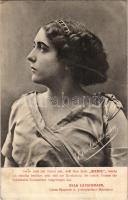1911 Ella Lauschmann. Opern-Sängerin u. preisgekrönte Schönheit / German opera singer and award winning beauty (EK)