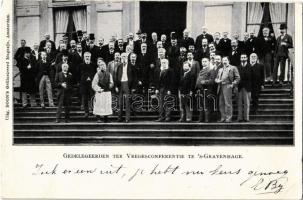 Gedelegeerden ter Vredesconferentie te 's-Gravenhage / Delegates at the Peace Conference in The Hague, Hague Conventions (EK)