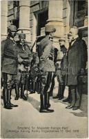 Brassó felszabadítása, Őfelsége Károly király fogadtatása 1916 október 17-én / Die Befreiung Kronstadts, Empfang Sr. Majestät Königs Karl / entry of the German troops, reception of Charles I of Austria