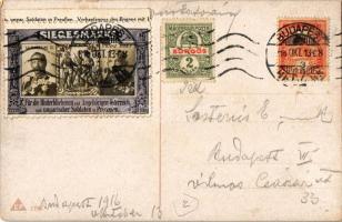 1916 Ferenc József / Franz Joseph I. Viribus Unitis + stamps