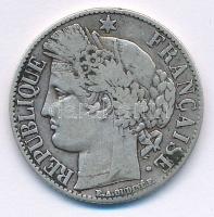 Franciaország 1887A 1Fr Ag T:2-,3
France 1887A 1 Franc Ag C:VF,F
Krause KM#822.1