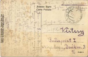 Cetinje, Cettigne; Fetes jubilaires, Noces d'or 16 Aout 1910. S.M. le Roi Nicolas I et S.M. la ...