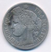 Franciaország 1881A 2Fr Ag T:2- karc
France 1881A 2 Francs Ag C:VF scratch
Krause KM#817.1