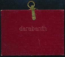 cca 1916 Osztrák-magyar léghajószázad katonájának névtáblája réz címerrel. / Table of k.u.k. baloon-...