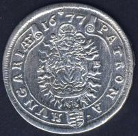 1677. 15kr Ag T:2- k