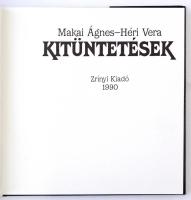 Makai Ágnes - Héri Vera: Kitüntetések. Bp., Zrínyi, 1990. Gazdagon illusztrált. Kiadói műbőr kötésbe...