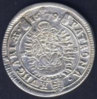 1679. 15kr Ag I. Lipót T:2- k