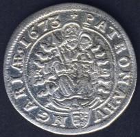 1673. 6kr Ag I. Lipót T:2- juszt