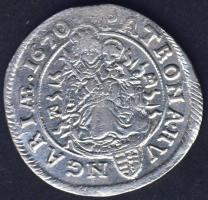 1670. 6kr Ag I. Lipót T:2-