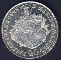 1848. 20kr Ag T:1/2