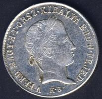 1848. 20kr Ag T:1/2 juszt. lh.