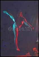 cca 1970 Aktmodellek, 9 db vintage diapozitív Czakó László (?-?) pécsi fotóművész hagyatékából, 24x3...