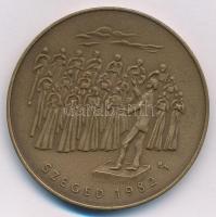 Borsos Miklós (1906-1990) 1982. "MÉE Szeged - Kodály Zoltán 1882-1967" Br emlékérem (42,5m...