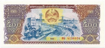 Laosz 1988. 500K T:I  Lao 1988. 500 Kip C:UNC Krause#31