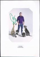 César Milan kutyatréner, kutya pszichológus saját kezű aláírása és fotója / autograph signature with photo