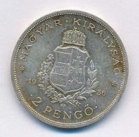 1936. 2P Ag "Liszt Ferenc" T:2- patina Adamo P7.3