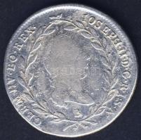 Ausztria/magyar verdejel 1787B 10kr Ag érdekes hátlapi verethibákkal, tömött "B" és "...