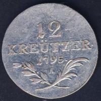 Ausztria 1795A 12kr Ag T:2