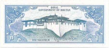 Bhután 1981. 1N T:I 
Bhutan 1981. 1 Ngultrum C:Unc Krause#5