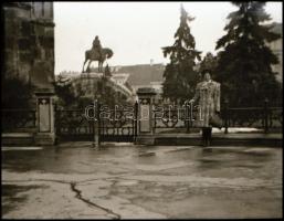 cca 1942 Kolozsvár, 18 db vintage negatív, ismeretlen család gyűjteményéből, 6x9 cm és 4,5x6 cm