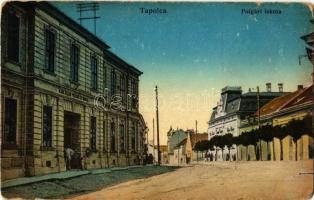 1928 Tapolca, M. kir. állami polgári fiú iskola. Popper Gyula kiadása (kopott sarkak / worn corners)