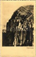 1935 Tapolca, Szent György-hegyi kőzsákok, bazaltoszlopok. Lőwy B. kiadása