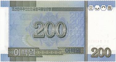 Észak-Korea 2005. 200W T:I 
North Korea 2005. 200 Won C:Unc Krause#48