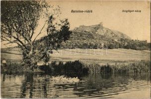 Szigliget, vár, Balaton-vidék. Margit fényképészet kiadása