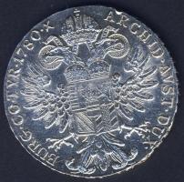 Ausztria 1780. Thaler Ag "Maria Theresia" utánveret T:1/2
