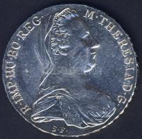 Ausztria 1780. Thaler Ag "Maria Theresia" utánveret T:1/2