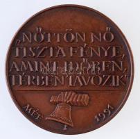 Nagy István János (1938-) 1991. "MÉE / Gróf Teleki Pál - A magyar nép mártírja" Br emlékér...