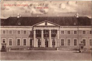1910 Csákvár, Gróf Eszterházy kastély. Göbölös János fényképész kiadása