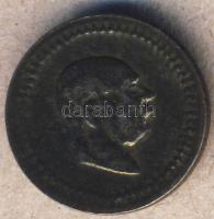 1900-as évek eleje 1K "Ferenc József" minipénz (játékpénz?)(zseton?) T:3+