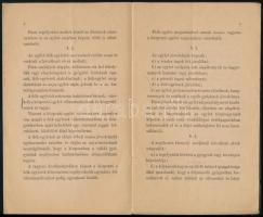 1890 A gyógyult elmebetegeket segélyező egylet alapszabályai + közgyűlési meghívója.  Fűzve, kiadói ...