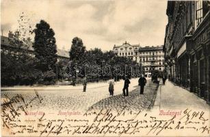 1904 Budapest V. József tér (ma József Nádor tér), üzlet (EK)