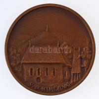 Tóth Sándor (1933-2019.) 1986. "MÉE Nyíregyháza / Szent László - Szabolcsi Földvár" Br eml...