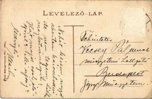 Losonc, Lucenec; Tibor kastély, Hubay Jenő tulajdona. Redlinger kiadása / castle (Rb)