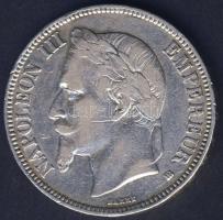 Franciaország 1869. 5Fr Ag III. Napóleon T:2-/3+