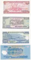 Vietnam 1988. 500D + 1000D + 1991. 5000D + 2006. 20.000D T:I 
Vietnam 1988. 500 Dong + 1000 Dong + ...
