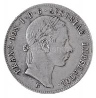 1856B 20kr Ag Ferenc József Körmöcbánya (4,29g) T:2 ph. / Hungary 1856B 20 Kreuzer Ag Franz Joseph Kremnitz (4,29g) C:XF edge error Adamo M11