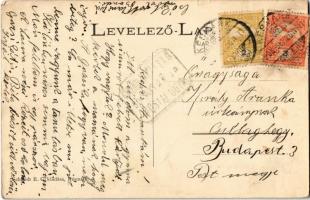 1908 Késmárk, Kezmarok; Evangélikus líceum új épülete / Lutheran school's new building (EB)