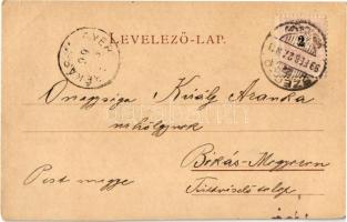 1899 Pozsony, Pressburg, Bratislava; Szentháromság templom / Heil. Dreifaltigskirche / Trinity churc...