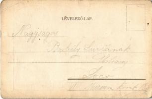 Bárd Ferencz és Testvére Zenemű kereskedés és Színházjegy iroda reklámlapja. Színészek és színésznők...