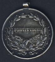 Ausztria 1916. "Fortitudini" Ag hadiérem Károly 17,3g T:3 ü. ph.