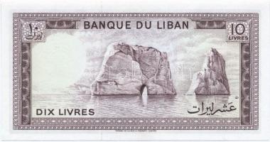 Libanon 1964-1986. 10L T:I 
Lebanon 1964-1986. 10 Livres C:Unc Krause#63