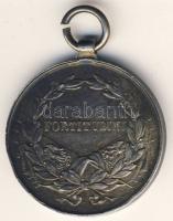 Ausztria 1916. "Fortitudini" Ag hadiérem Károly 17,3g T:2 kis ph.