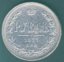 Oroszország 1877. Sz.P.B.N.I. 1R Ag T:3 k